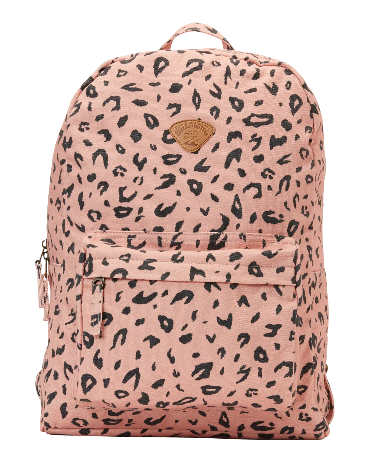 Schools Out Canvas Backpack in Dusty Peach
