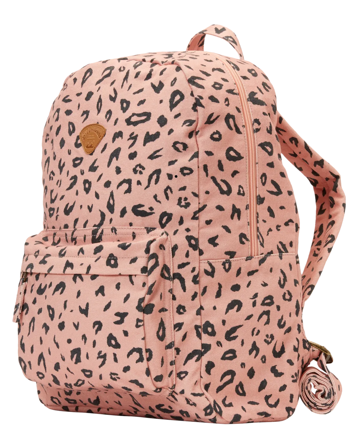 Schools Out Canvas Backpack in Dusty Peach