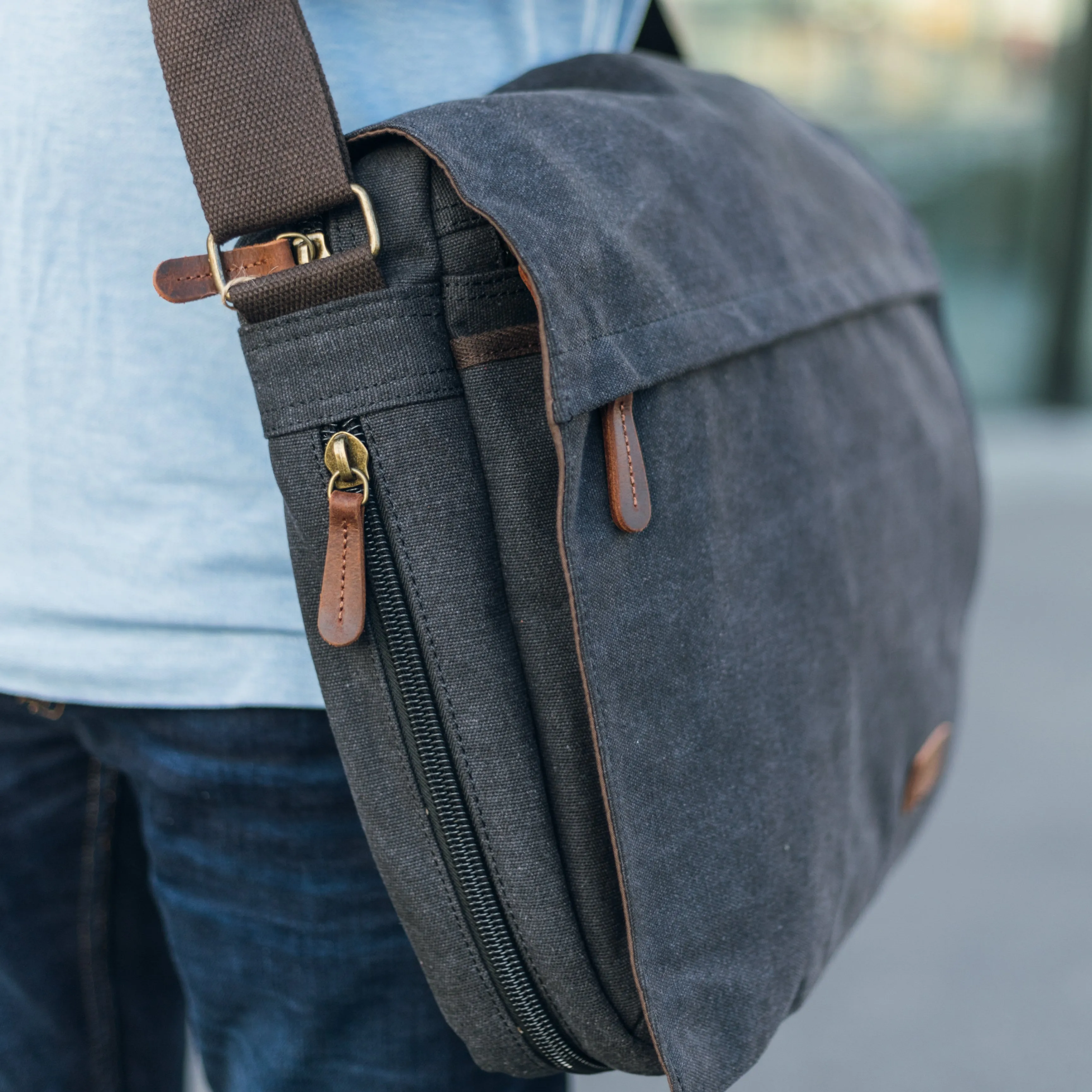 Tasche Urban Canvas Messenger Bag