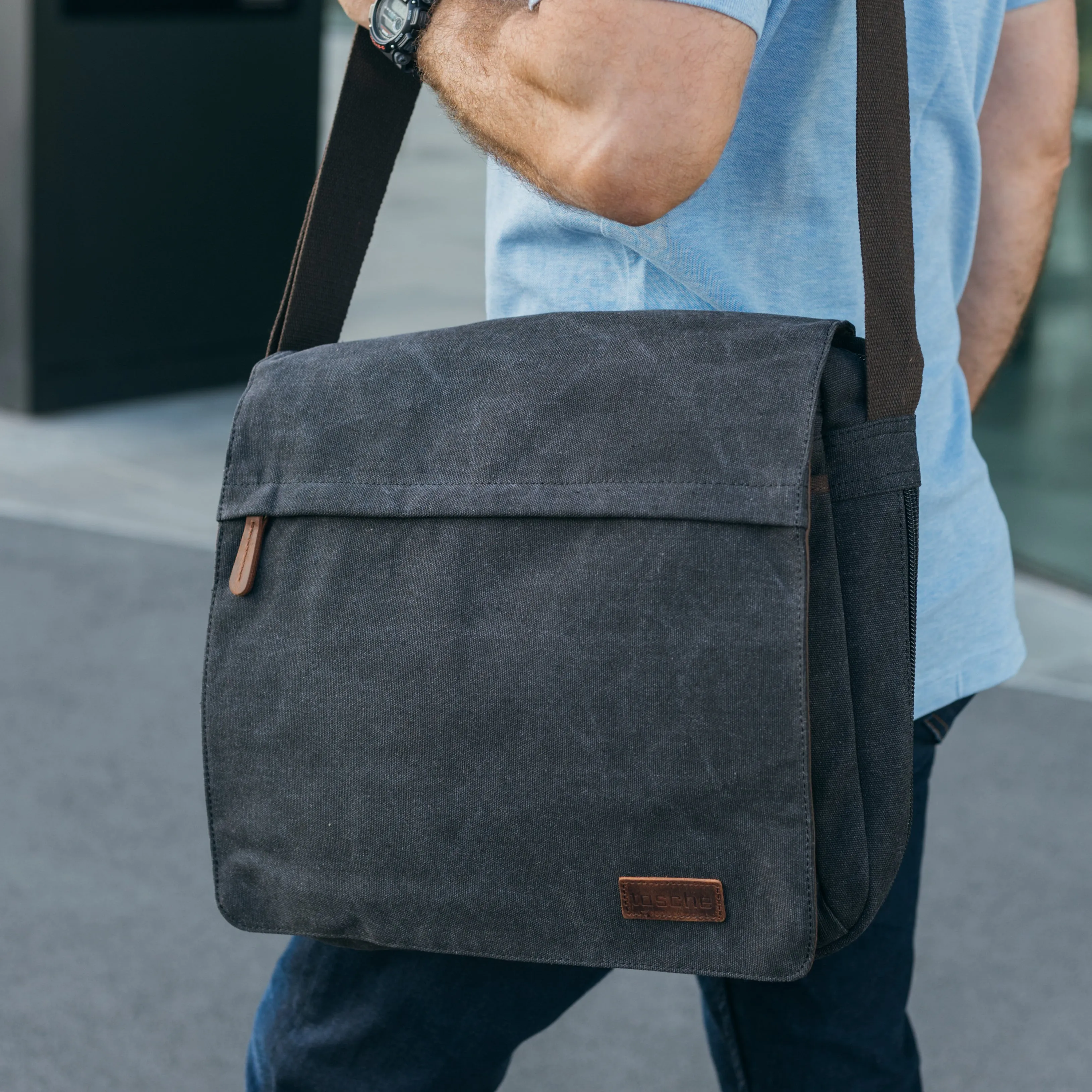 Tasche Urban Canvas Messenger Bag