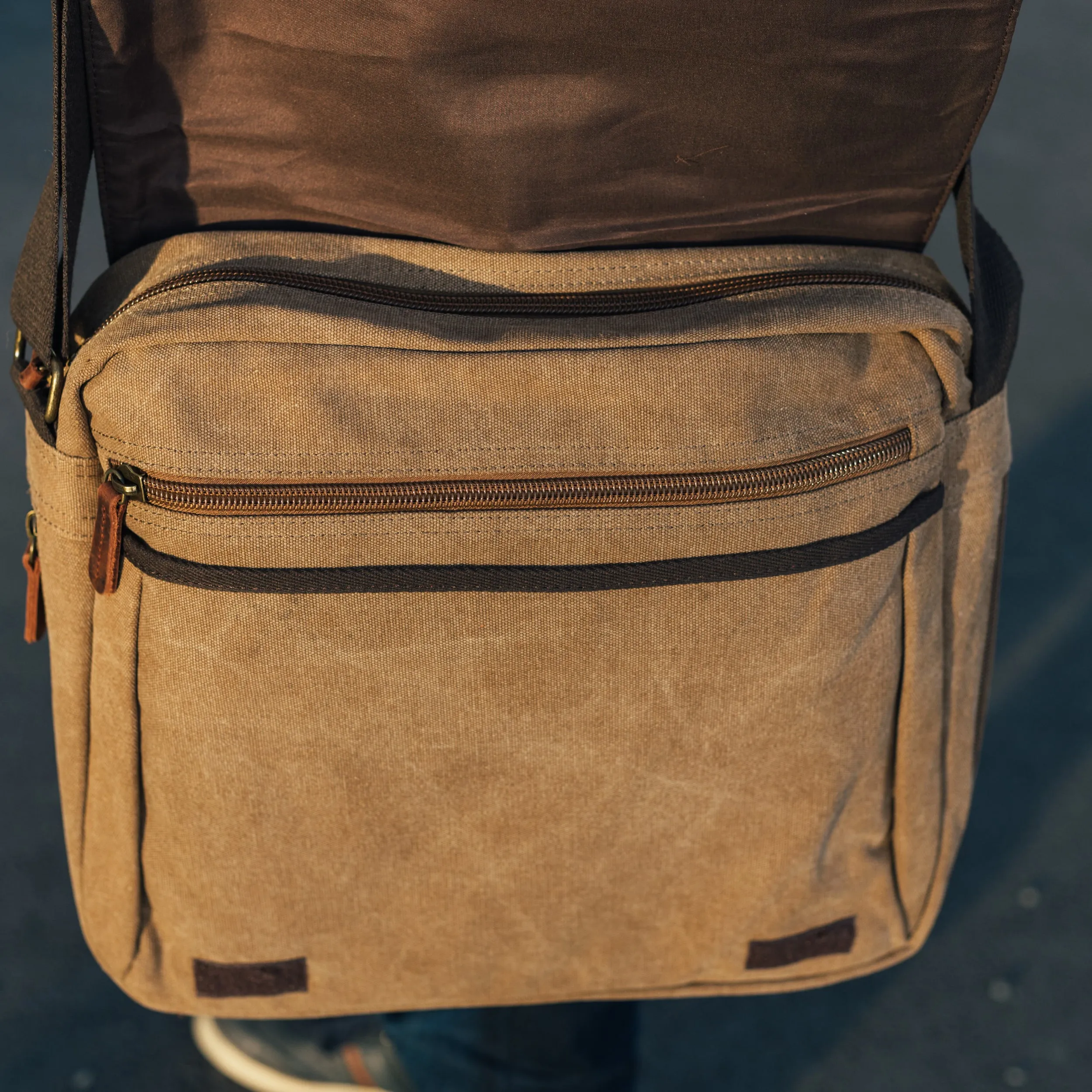 Tasche Urban Canvas Messenger Bag