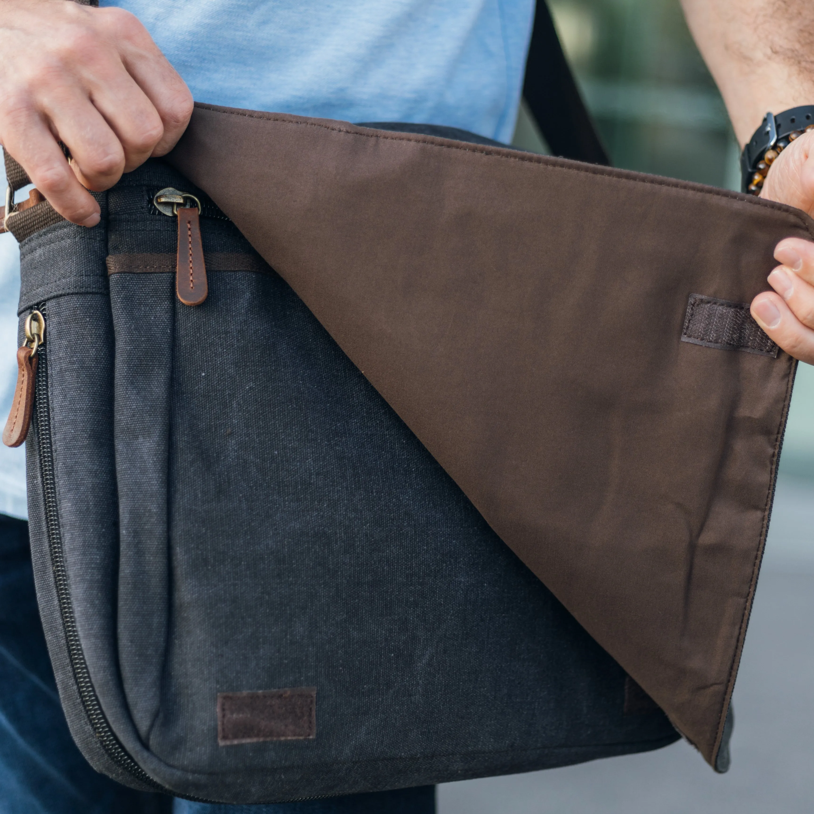 Tasche Urban Canvas Messenger Bag