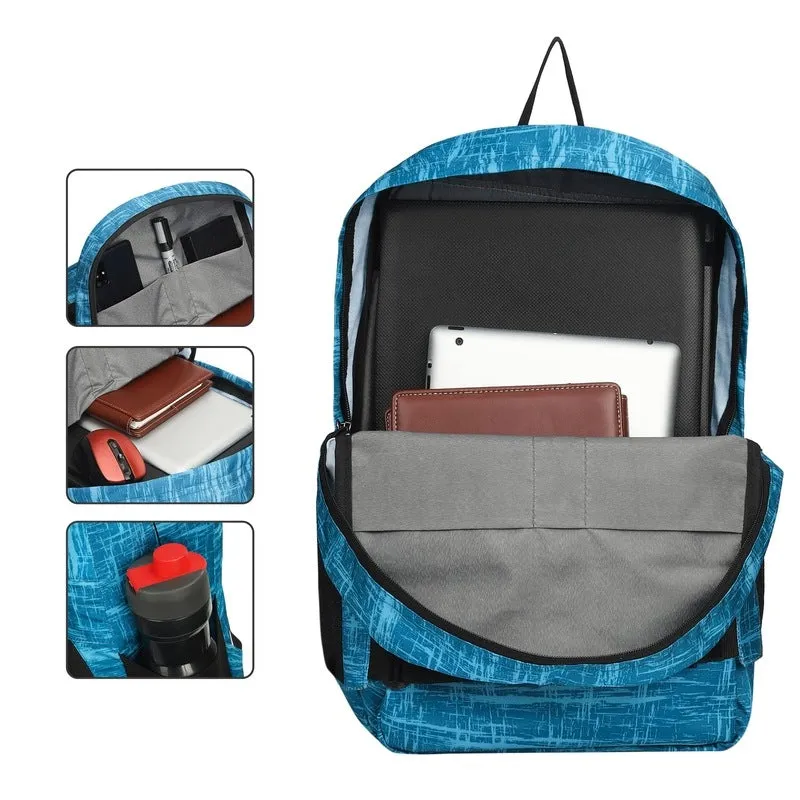 THE CLOWNFISH Hamilton Laptop Backpack - Water-Resistant, Adjustable Straps | 14" Laptop | 18 Litres | Bottle Green