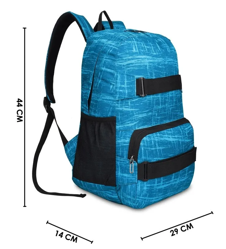 THE CLOWNFISH Hamilton Laptop Backpack - Water-Resistant, Adjustable Straps | 14" Laptop | 18 Litres | Bottle Green
