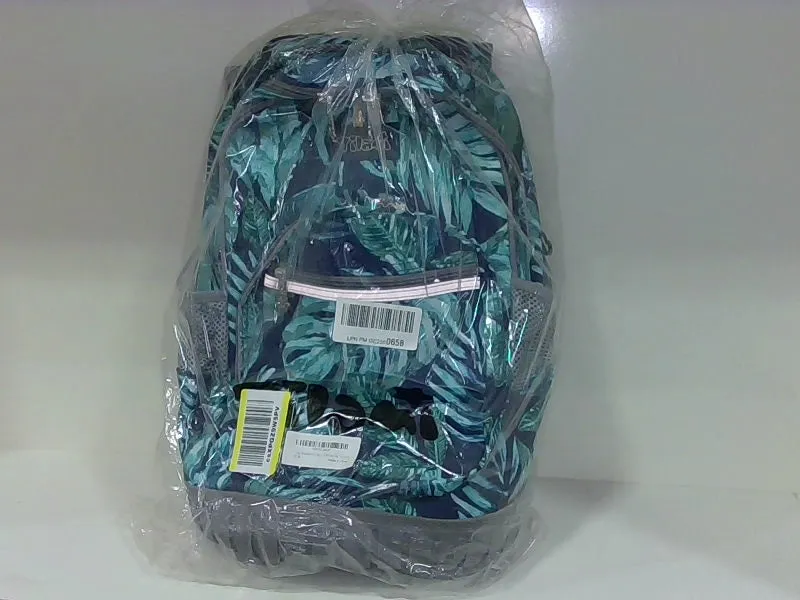 Tilami Rolling Backpack with Leaf Print