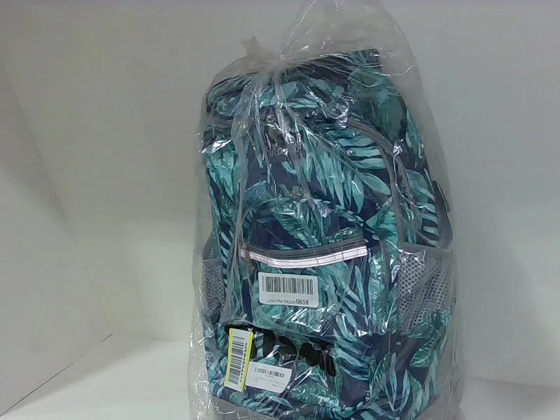 Tilami Rolling Backpack with Leaf Print