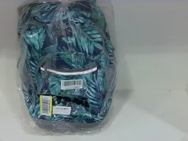 Tilami Rolling Backpack with Leaf Print