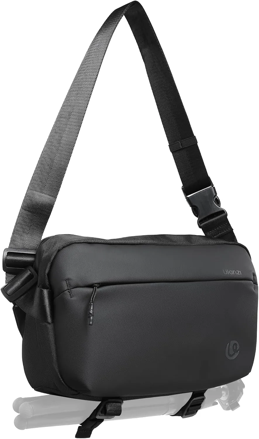 ULANZI Camera Sling Bag, Water-Resistant Camera Case with Tripod Holder, DSLR/SLR/Mirrorless Camera Bags Crossbody for photographers - Black 10L Capacity