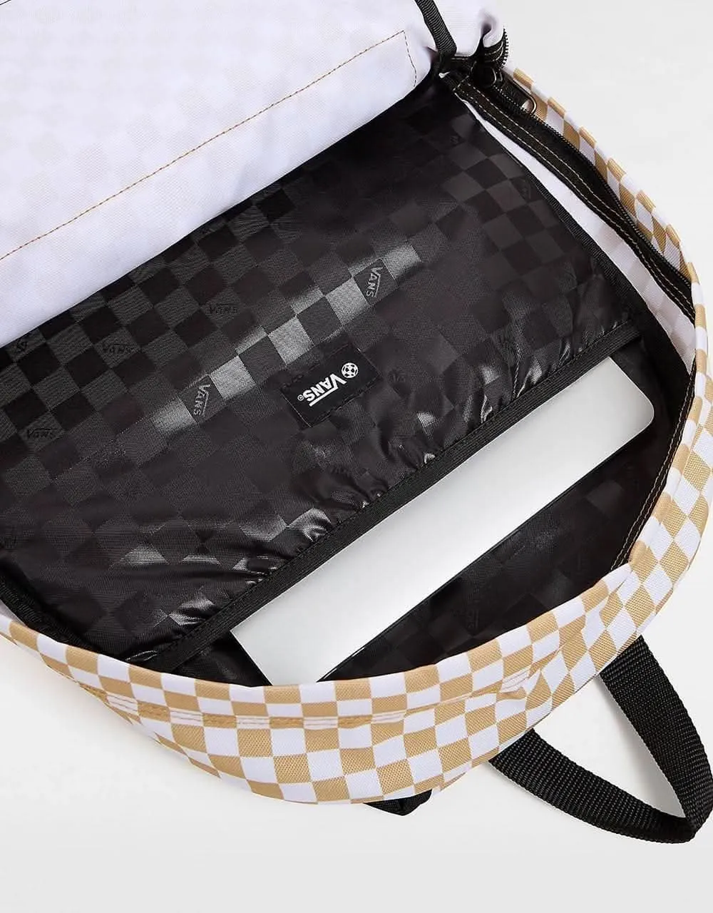 Vans Old Skool Check Backpack - Antelope