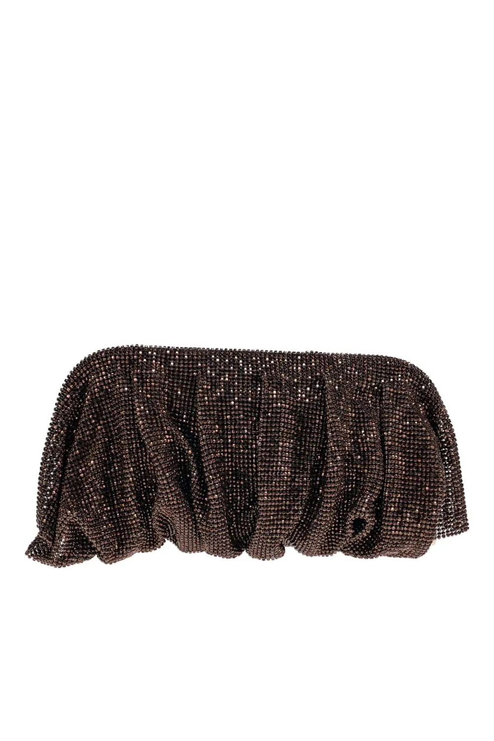 Venus La Grande Chocolate Rhinestone Clutch