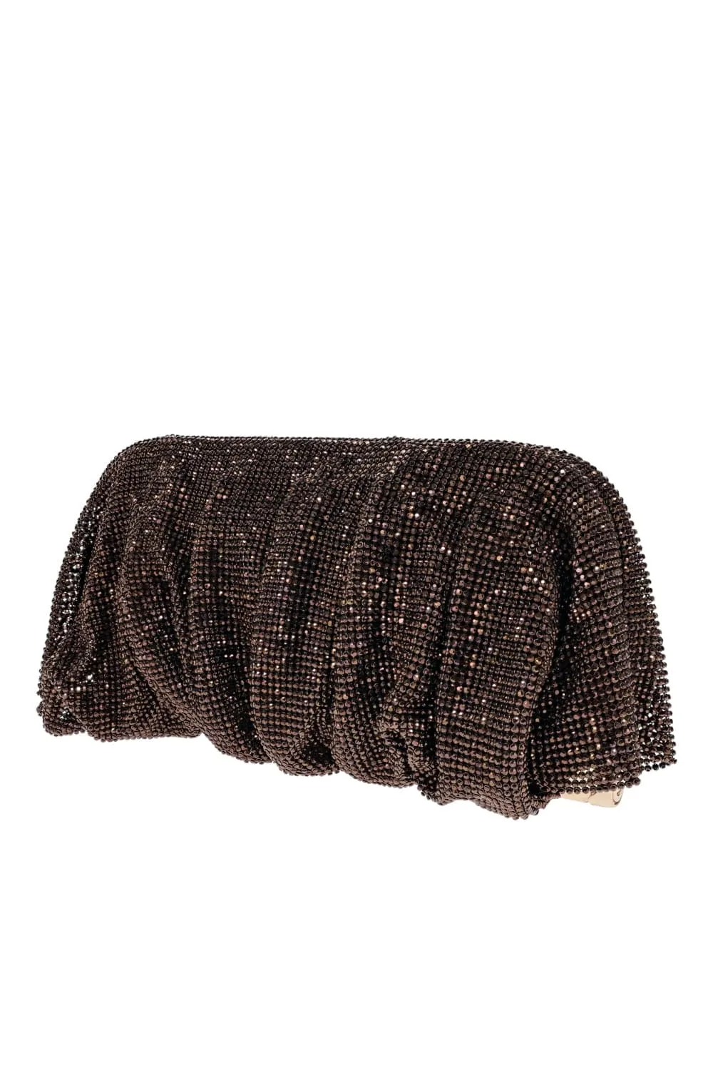 Venus La Grande Chocolate Rhinestone Clutch