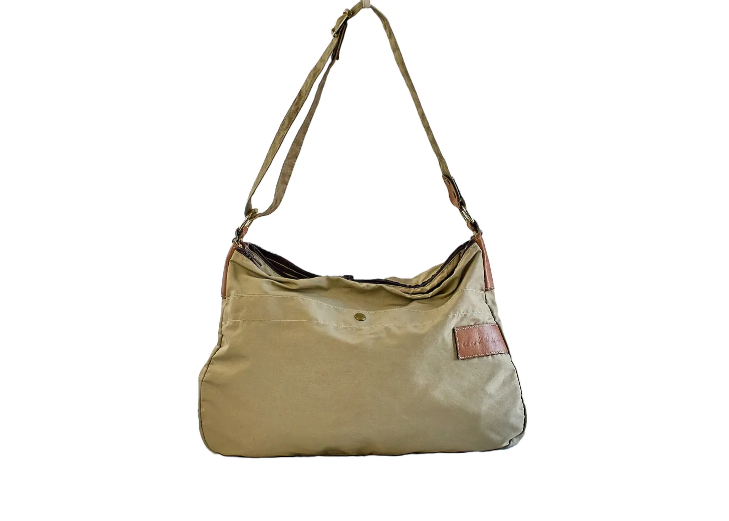 Vintage 1980s Khaki L.L. Bean Maine Bag Tote