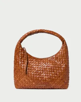 Willow Timber Woven Hobo Bag