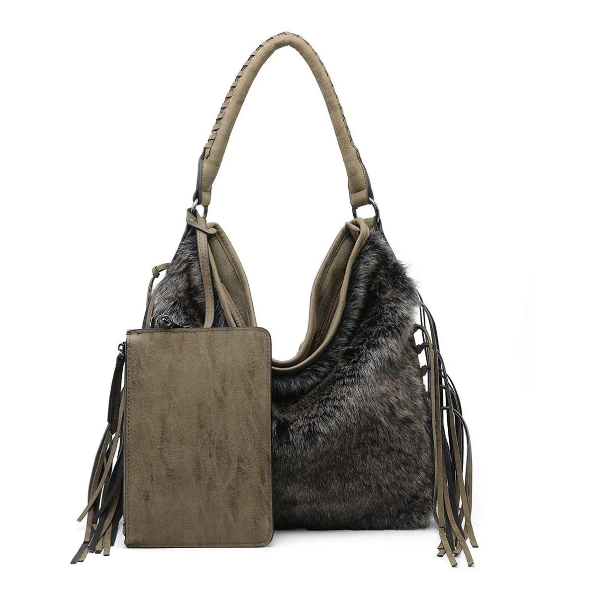Women hobo bag finge purse 2159-5 FBR