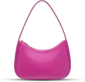 Women's Shoulder Bags, Small Hobo Tote Elegant Clutch Purse with Zipper Closure
