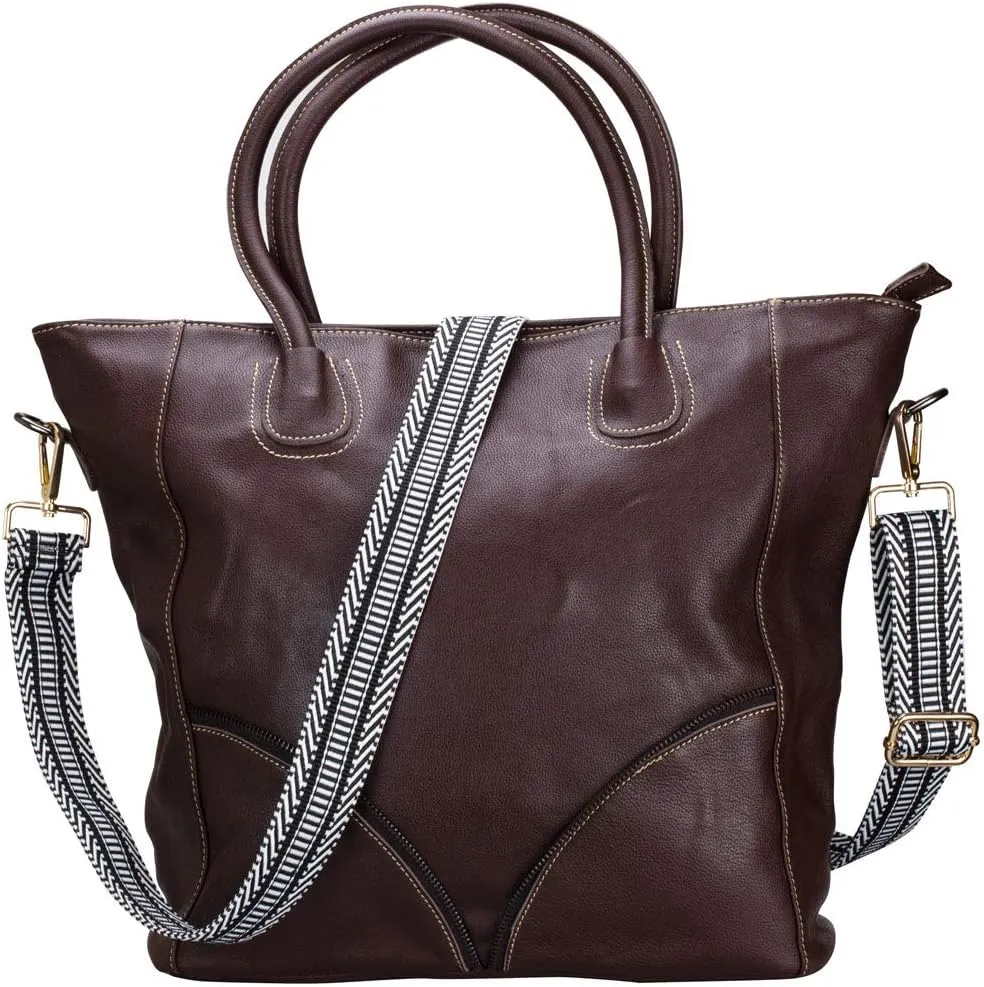 ZANQANO Purse Strap Replacement Crossbody Bag Women Wide Adjustable Jacquard Woven Handbag Straps
