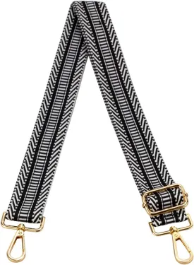 ZANQANO Purse Strap Replacement Crossbody Bag Women Wide Adjustable Jacquard Woven Handbag Straps
